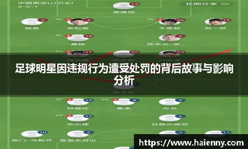 足球明星因违规行为遭受处罚的背后故事与影响分析